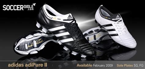 adidas fußballschuhe 2009|Heritage Football Boots: adidas adiPure II Black/White .